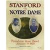 Image 1 : 1925 Rose Bowl Program featuring The 4 Horsemen