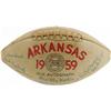 Image 1 : 1959 Arkansas Razorbacks Team Signed Football