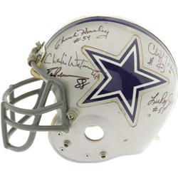 Early 1980's Dallas Cowboys Game Worn Helmet 