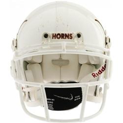 2005 Vince Young Game Worn U. of Texas Helmet