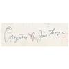Image 3 : Jim Thorpe Signed Photograph PSA/DNA