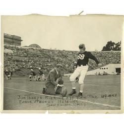 Jim Thorpe Signed Photograph PSA/DNA