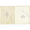 Image 2 : Jim Thorpe Signed Photographs Lot of 2 PSA/DNA