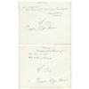 Image 2 : Jim Thorpe Signed Photographs Lot of 2 PSA/DNA