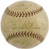 Image 1 : 1928 NY Yankees Team Signed Baseball PSA/DNA