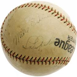 Mid-1930's Lou Gehrig Signed Baseball PSA/DNA