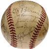 Image 3 : 1938 Pitt Pirates Signed Baseball Wagner PSA/DNA