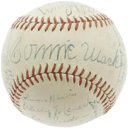 1940 Phila Athletics Signed Baseball PSA/DNA