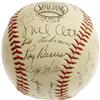 Image 1 : 1942 NY Giants Team Signed Baseball PSA/DNA