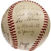 Image 4 : 1942 NY Giants Team Signed Baseball PSA/DNA