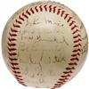 Image 5 : 1942 NY Giants Team Signed Baseball PSA/DNA