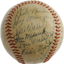 1947 St. Louis Cardinals Signed Baseball PSA/DNA