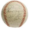 Image 1 : 1947 Pitt Pirates Signed Baseball Wagner PSA/DNA