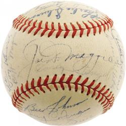 1949 New York Yankees Signed Baseball PSA/DNA