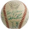Image 3 : "Rogers Hornsby, Frisch Signed Baseball PSA/DNA"
