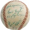 Image 5 : "Rogers Hornsby, Frisch Signed Baseball PSA/DNA"