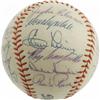 1956 Brooklyn Dodgers Signed Baseball PSA/DNA