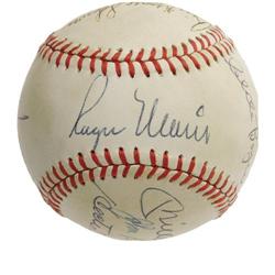 1961 NY Yankees Stars Signed Baseball PSA/DNA