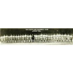 1923 Cleveland Indians Team Panoramic Photograph