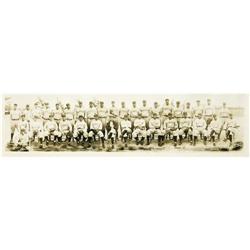 1928 New York Yankees Panoramic Photograph 