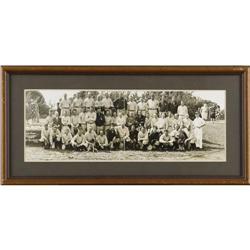 1929 New York Yankees Panoramic Photograph 