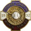 1932 World Series (New York Yankees) Press Pin 