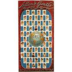 1888 Allen & Ginter N26 World's Beauties Poster