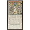 Image 1 : 1907 Cincinnati Reds Lithographic Schedule 