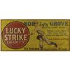 Image 1 :  1928 Lefty Grove Lucky Strike Huge Outdoor Sign 