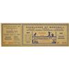 Image 1 : 1939 Opening Baseball Hall of Fame Full Ticket