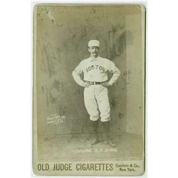 1887 N173 Old Judge Cabinet Dick Johnston   