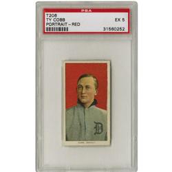 "1909-11 T206 Ty Cobb, Red Background PSA EX 5 "