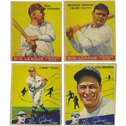 1934 V354 World Wide Gum/Canadian Goudey Set