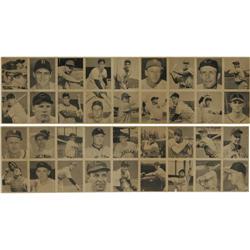 1948 Bowman Baseball Card Uncut Sheets (2)