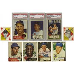 1951-1953 Topps Baseball Near Complete & Partial