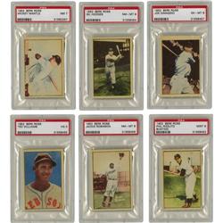 1952 Berk Ross Baseball Complete Set (72) 