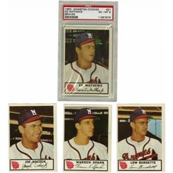 1953 Johnston Cookies Milwaukee Braves Set 