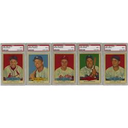 1954 Red Heart Dog Food Baseball Complete Set
