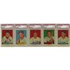 Image 1 : 1954 Red Heart Dog Food Baseball Complete Set