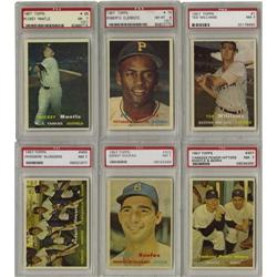 1957 Topps Baseball Complete Set (411) 