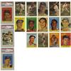 Image 2 : 1957-1958 Topps Baseball Near Complete Sets with Auto