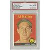 Image 1 : 1958 Topps Al Kaline Yellow Name #70 PSA NM-MT 8