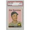 Image 1 : 1958 Topps Jim Bunning #115 PSA Mint 9 