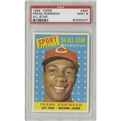 1958 Topps Frank Robinson #484 PSA Mint 9 