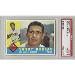 1960 Topps Sandy Koufax #343 PSA Mint 9 