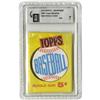 Image 1 : 1960 Topps Baseball Wax Pack GAI NM 7  