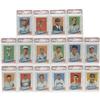 Image 1 : 1961 Fleer Baseball PSA Mint 9 Lot of 16 