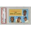 Image 1 : 1961 Topps NL Home Run Leaders #43 PSA Mint 9 