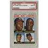 Image 1 : 1964 Topps NL Home Run Leaders PSA Mint 9
