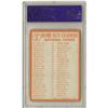Image 2 : 1964 Topps NL Home Run Leaders PSA Mint 9
